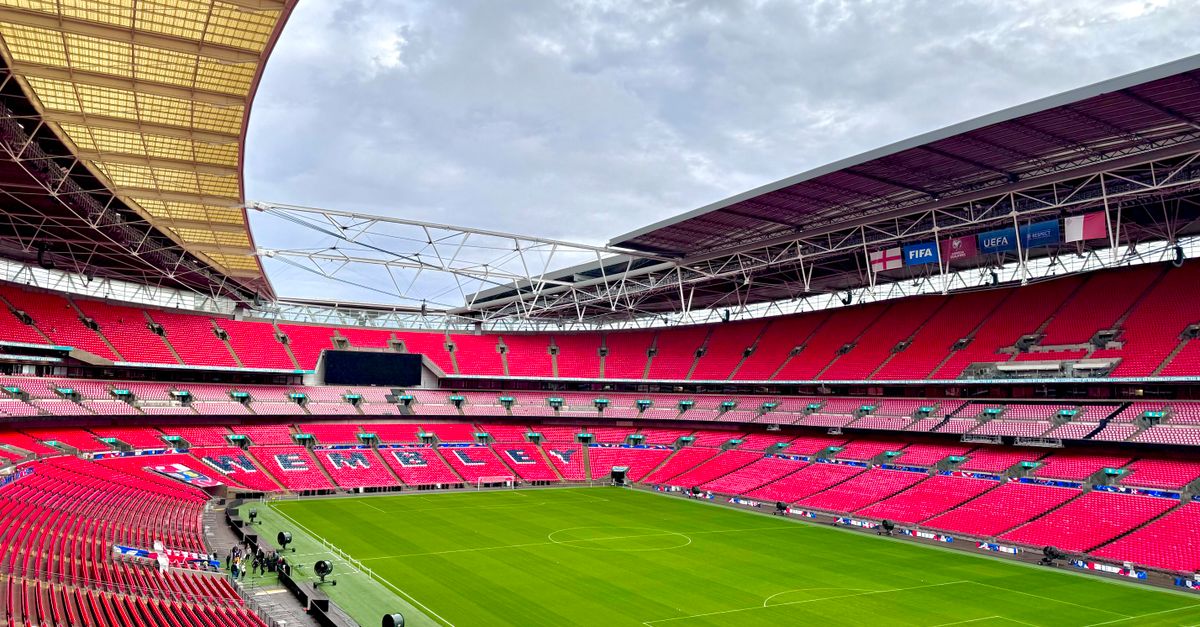 Discover the architectural marvel of Wembley Stadium in London, a premier sports venue.